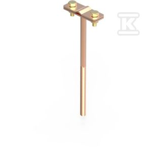 Uchwyt dystansowy CU (wbijany) L-160 gwintowany 92401103 Uchwyt dystansowy CU (wbijany) L-160 gwintowany 92401103
