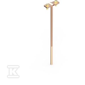 Uchwyt dystansowy CU (wbijany) L-250 gwintowany 92401203 Uchwyt dystansowy CU (wbijany) L-250 gwintowany 92401203