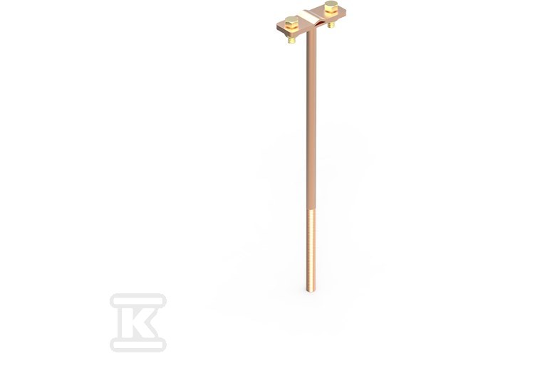 Uchwyt dystansowy CU (wbijany) L-250 gwintowany 92401203 - obrazek 1