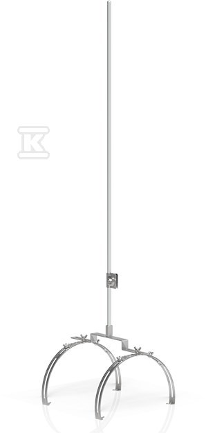 Iglica aluminiowa gąsiorowa MAX l-1500 podwójna 97141509