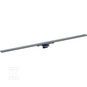 Odpływ liniowy Geberit CleanLine50: L=30–110cm, Czarny chrom / Szczotkowany 154.448.QC.2