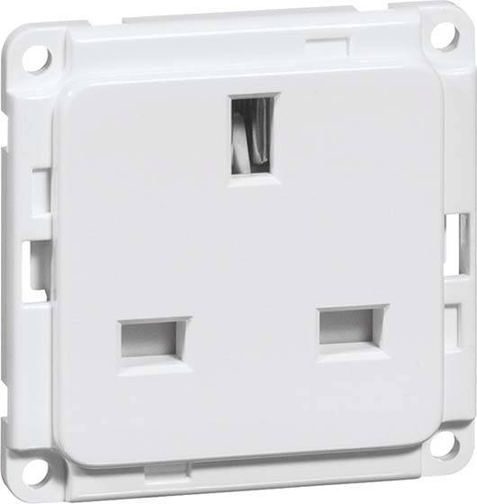PEHA by Honeywell Komplet Gniazdo elektryczne aluminiowy 621611 1 szt. - obrazek 1