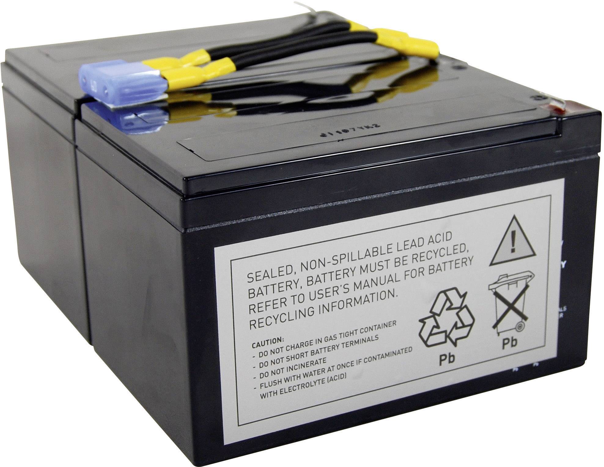 Akumulator kwasowo-ołowiowy Conrad Energy RBC6, do UPS - obrazek 1
