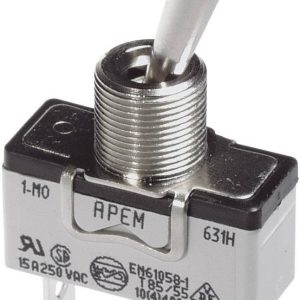 APEM 636H/2 636H/2 Przełącznik dźwigienkowy 250 V/AC 15 A 1 x wł/wł zatrzask 1 szt. APEM 636H/2 636H/2 Przełącznik dźwigienkowy 250 V/AC 15 A 1 x wł/wł zatrzask 1 szt.