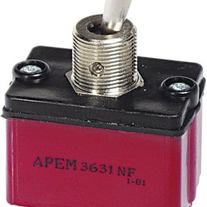 APEM 3636NF/2 Przełącznik dźwigienkowy 3636NF/2, 1 x wł/wł, 250 V/AC, 6 A, 1 szt. APEM 3636NF/2 Przełącznik dźwigienkowy 3636NF/2, 1 x wł/wł, 250 V/AC, 6 A, 1 szt.