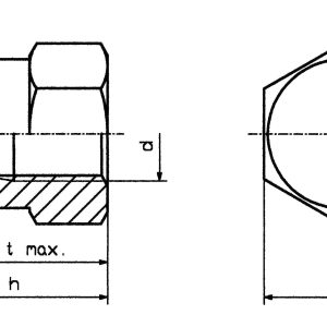 Nakrętka kołpakowa Toolcraft 194787, M4, 8 mm, DIN 1587, 1 szt. Nakrętka kołpakowa Toolcraft 194787, M4, 8 mm, DIN 1587, 1 szt.
