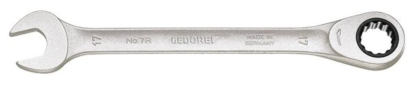 Gedore 2297116 7 R 13 Klucz płasko oczkowy z grzechotką Rozmiar klucza (metryczny) (tylko do tytułu) 13 mm