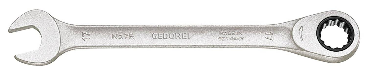 Gedore 2297116 7 R 13 Klucz płasko oczkowy z grzechotką Rozmiar klucza (metryczny) (tylko do tytułu) 13 mm - obrazek 1