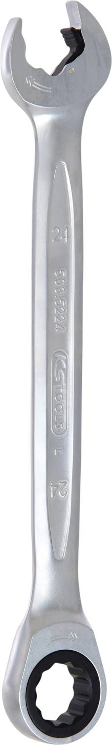 KS Tools 5035224 Klucz oczkowy grzechotkowy Rozmiar klucza (metryczny) (tylko do tytułu) 24 mm - obrazek 1