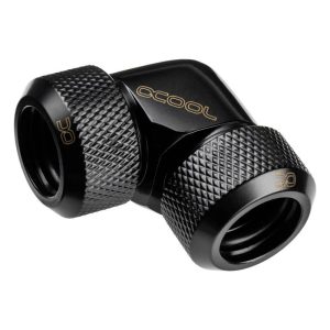 Przyłącze kątowe wody chłodzącej Alphacool Eiszapfen 13mm Hardtube Anschraubtülle 90 Grad L-Verbinder Przyłącze kątowe wody chłodzącej Alphacool Eiszapfen 13mm Hardtube Anschraubtülle 90 Grad L-Verbinder
