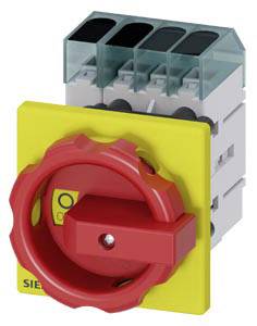 rozłącznik izolacyjny czerwony, żółty 4 styki 16 mm² 40 A 690 V/AC Siemens 3LD33540TL53 - obrazek 1