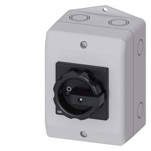 rozłącznik izolacyjny czarny 3 styki 16 mm² 25 A 690 V/AC Siemens 3LD21640TB51 - obrazek 1
