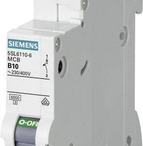 Wyłącznik automatyczny Siemens 5SL6110-7, 5SL61107, C, 10 A Wyłącznik automatyczny Siemens 5SL6110-7, 5SL61107, C, 10 A