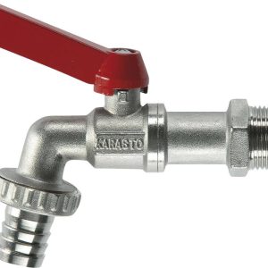 Zawór spustowy kulowy GARDENA 07332-20;1/2″ (12.5 mm), Złącze węża 13 mm (1/2″) Ø, srebrny, czerwony Zawór spustowy kulowy GARDENA 07332-20;1/2″ (12.5 mm), Złącze węża 13 mm (1/2″) Ø, srebrny, czerwony