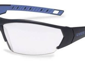 uvex i-works 9194171 Okulary ochronne z ochroną UV antracytowy, niebieski EN 170 DIN 170