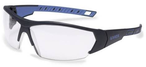 uvex i-works 9194171 Okulary ochronne z ochroną UV antracytowy, niebieski EN 170 DIN 170
