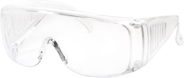 B-SAFETY VISITA BR302555 Okulary ochronne dla dzieci z ochroną UV przeźroczysty EN 166 DIN 166