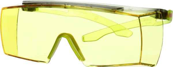 3M SF3703SGAF-GRN Okulary z zabezpieczeniem przeciw zaparowaniu limonkowy EN 166, EN 170, EN 172 DIN 166, DIN 170, DIN 1