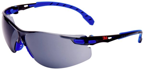 3M Solus S1102SGAF Okulary ochronne z zabezpieczeniem przeciw zaparowaniu niebieski, czarny EN 166 DIN 166