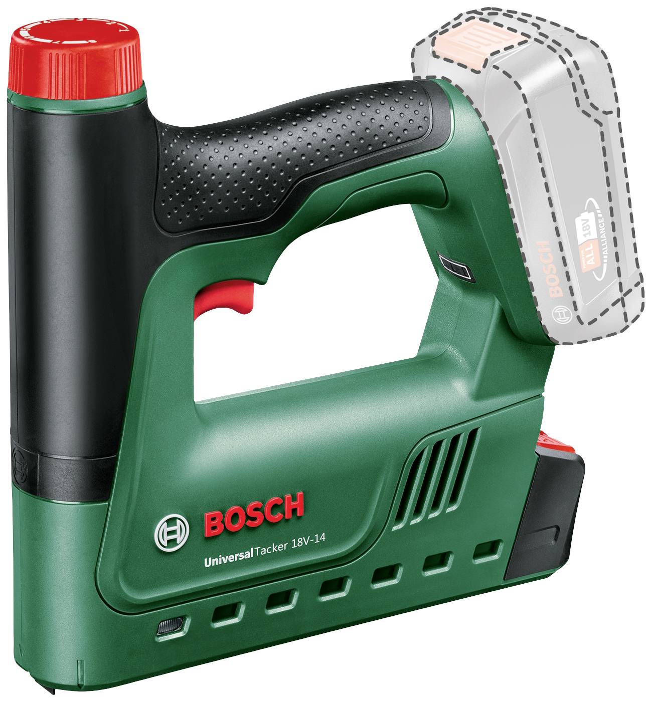 Zszywacz akumulatorowy Bosch Home and Garden 06032A7000 Rodzaj zszywek Typ 53 Długość zszywek 6 - 14 mm bez akumulatora - obrazek 1