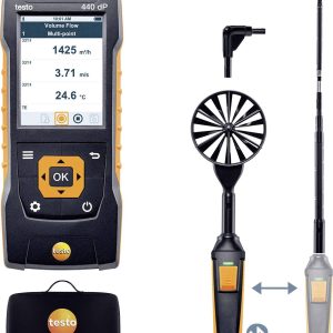 testo 440 Set1 delta P Anemometr testo 440 Set1 delta P Anemometr