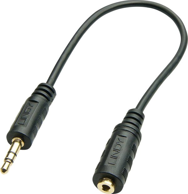Audio adapter LINDY 35699 35699, Jack, 20 cm