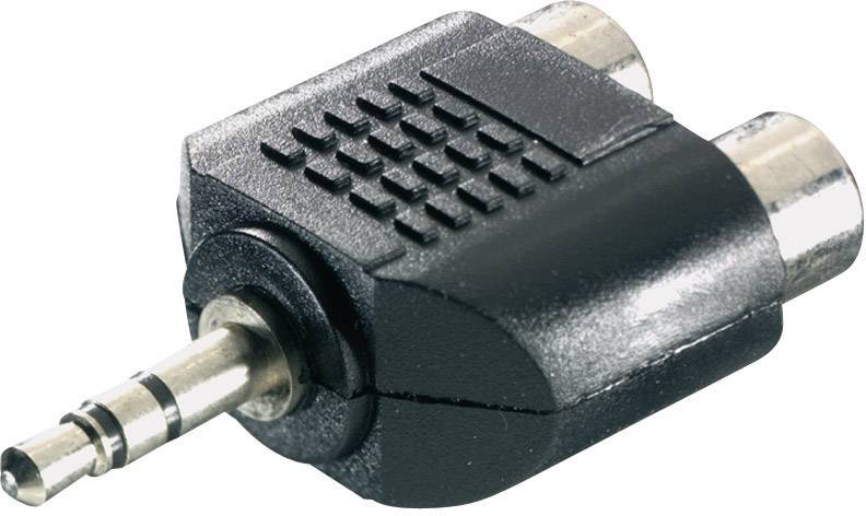 Audio adapter Y SpeaKa Professional SP-7870248, Jack, RCA/Cinch - obrazek 1
