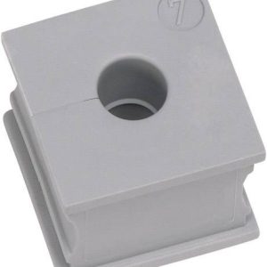 Przepust kablowy Icotek, KT 6, 41206, (D x S) 21 mm x 21 mm, szary, 1 szt.