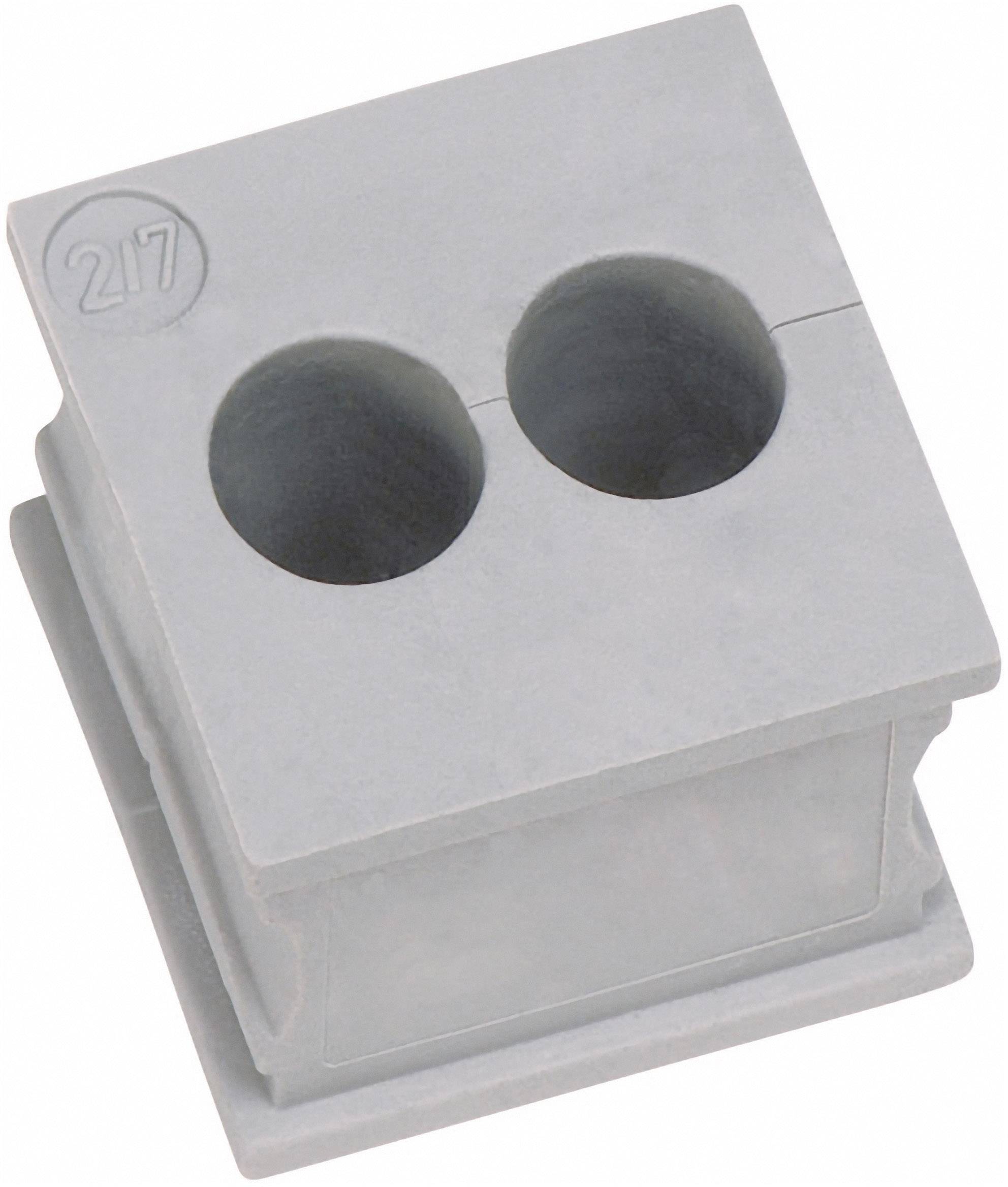 Przepust kablowy Icotek, KT 2/8, 39917, (D x S) 21 mm x 21 mm, szary, 1 szt. - obrazek 1