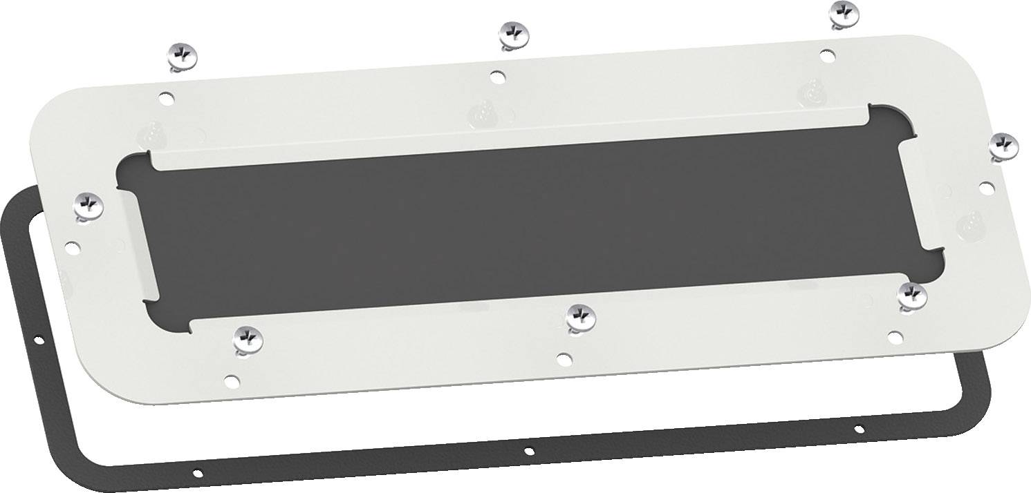 Schneider Electric NSYTLCME N/A Maksymalna średnica mocowania 26 mm Maksymalna grubość płytki 1.5 mm elastomer szaro-bia - obrazek 1