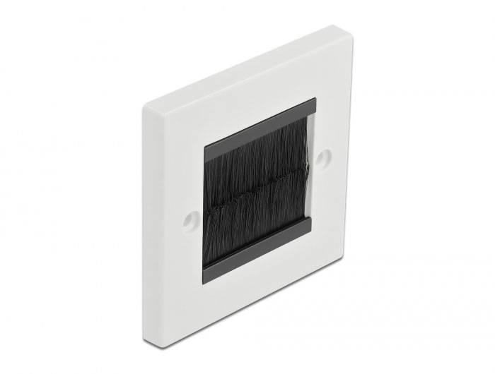 Delock 66491 Pokrywa nylon, tworzywo sztuczne biały 1 szt. - obrazek 1