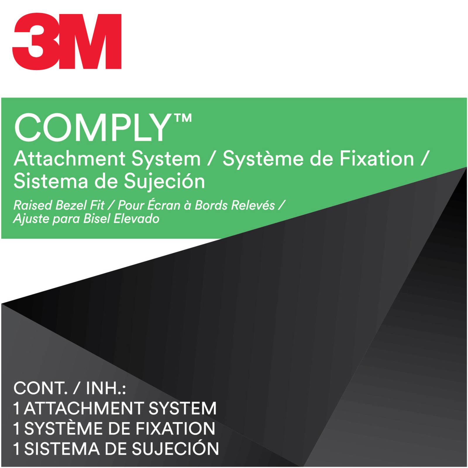 3M COMPLYBZ System mocujący Notebook, All-in-One Komputer 7100207581 Universal - obrazek 1