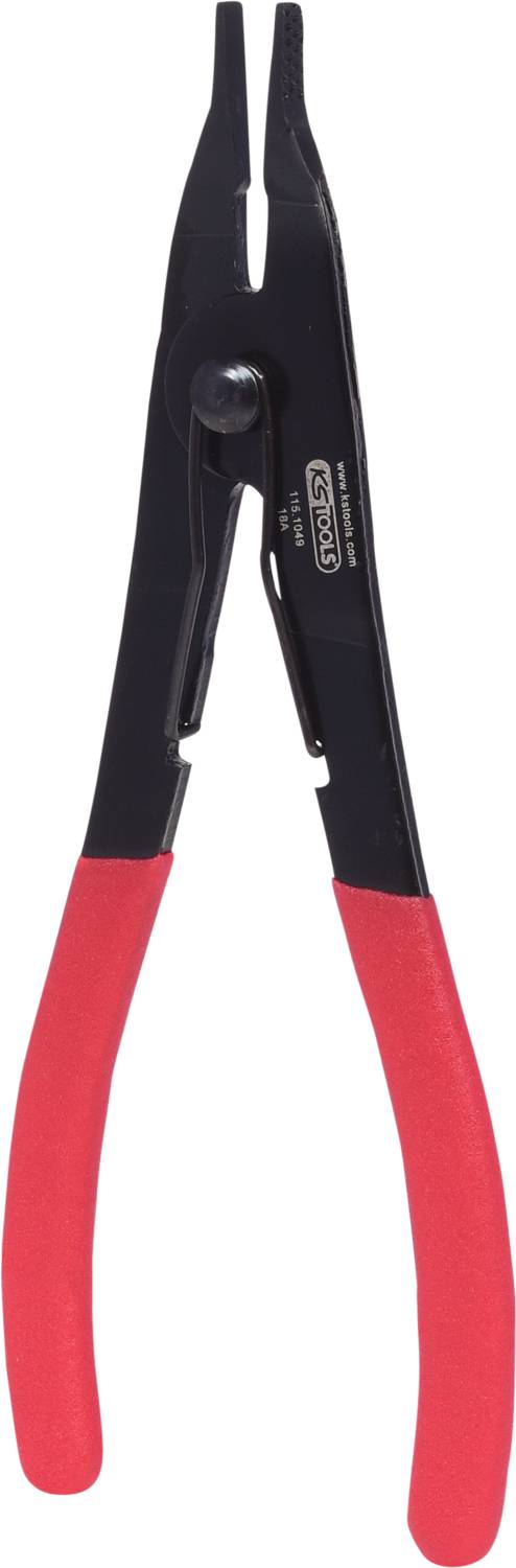 Szczypce do pierścieni osadczych, formowane końcówki, 240 mm KS Tools 1151049 115.1049 - obrazek 1