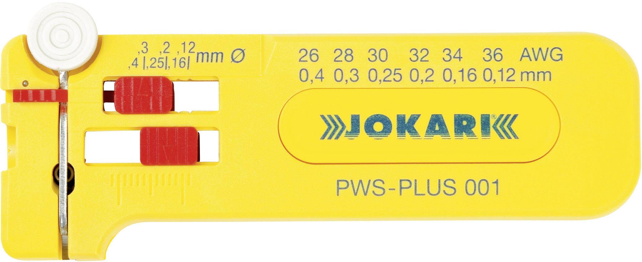 Ściągacz izolacji do drutów Jokari PWS-PLUS 001 40024, 0.12 do 0.40 mm - obrazek 1
