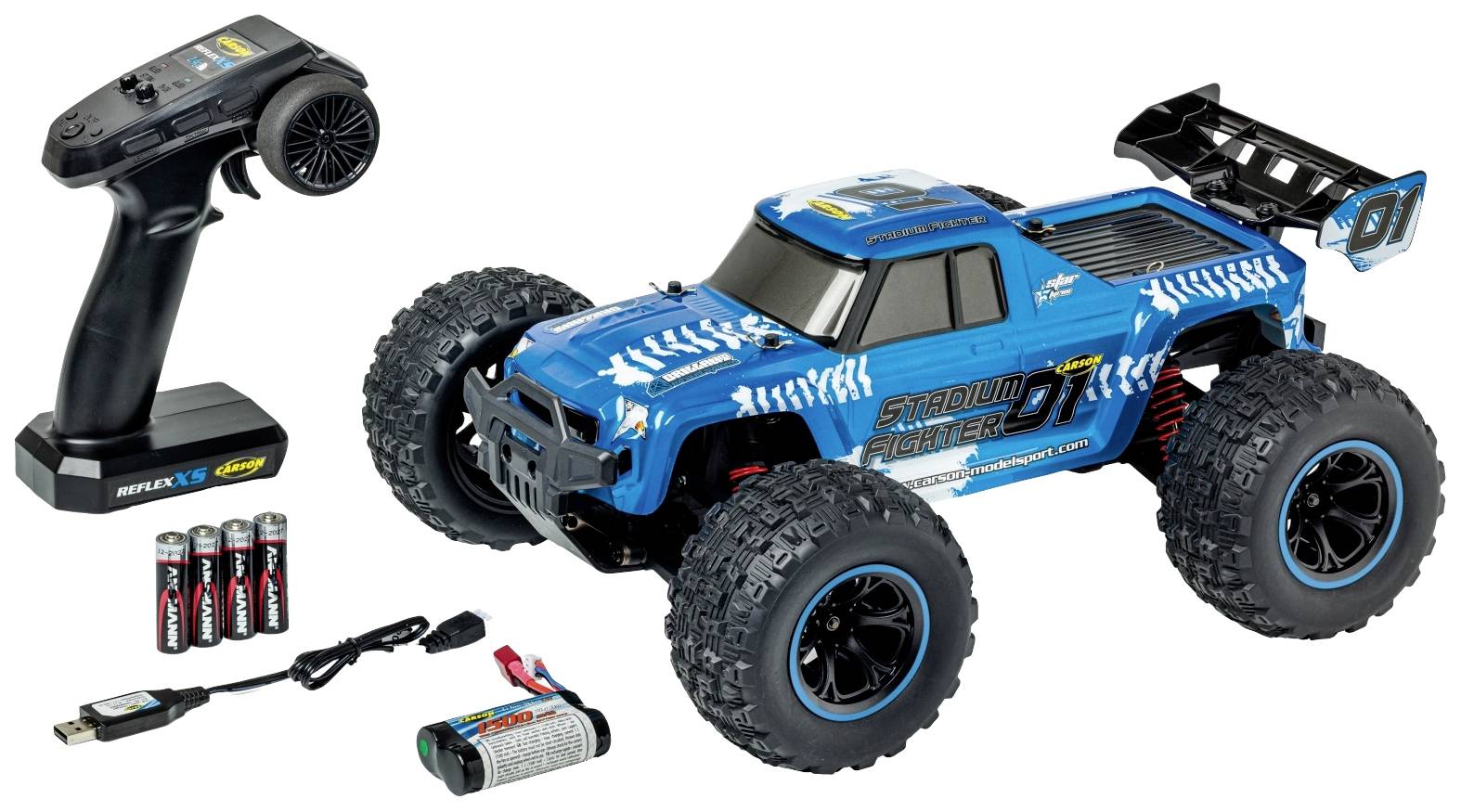 Model samochodu RC Carson Modellsport XS Stadium Fighter, 2,4 GHz - obrazek 1