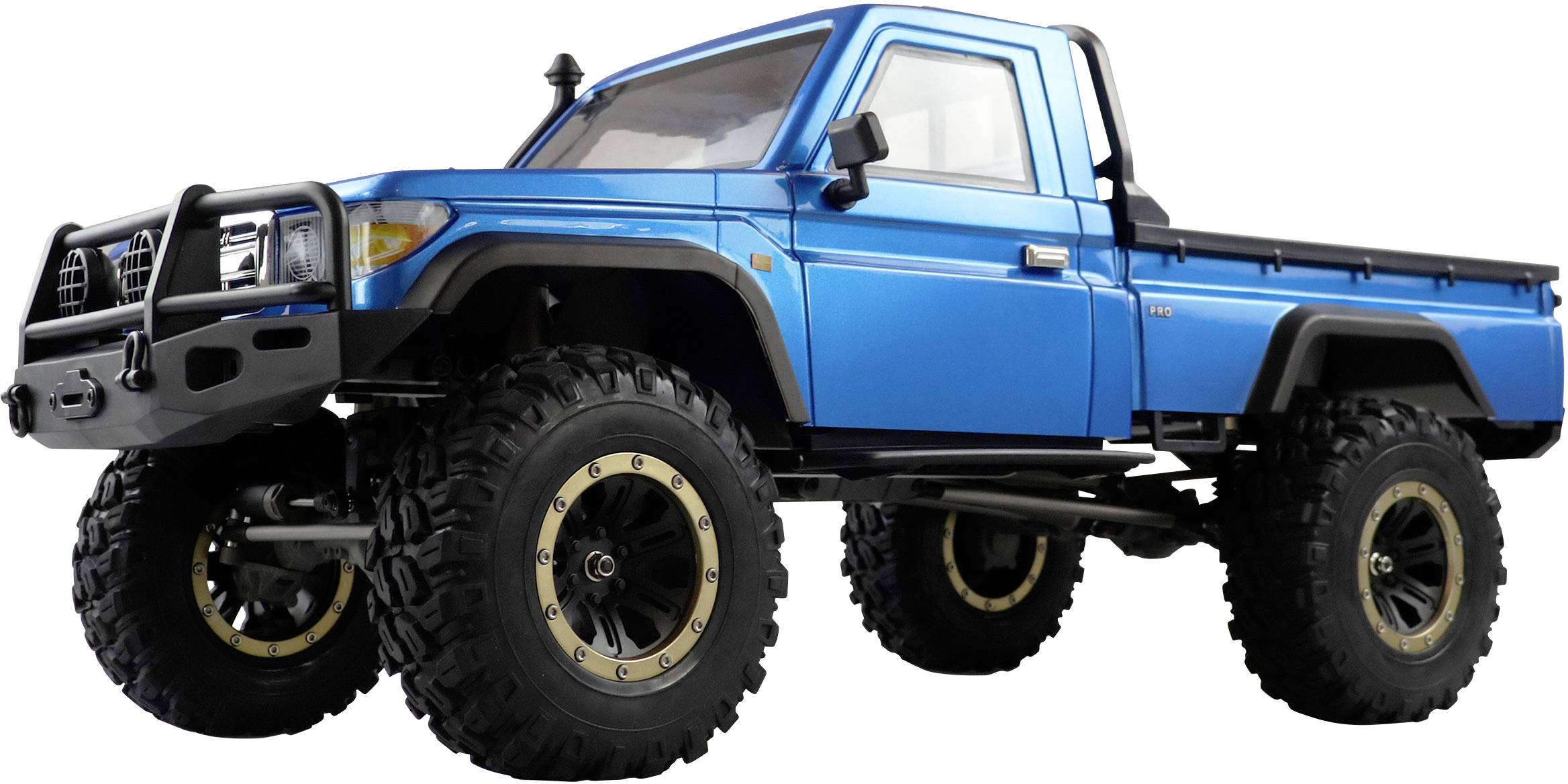 Model samochodu RC Amewi AMXRock RCX8B Scale Crawler Pick-Up 1:8, RTR blau, Szczotkowy, 2,4 GHz - obrazek 1