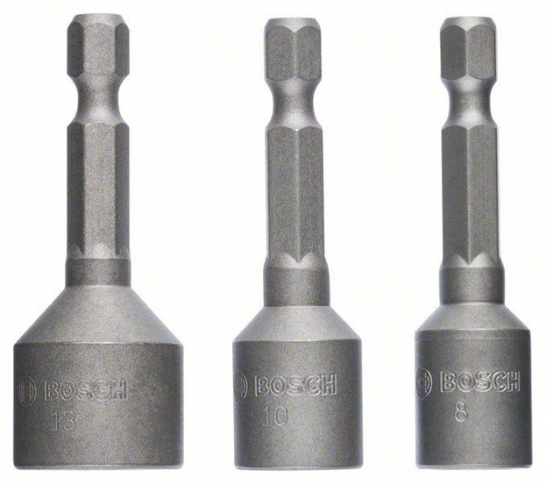 Bosch Accessories 2608551078 Nasadka 8 mm, 10 mm, 13 mm Końcówka wkrętaka Sześciokątny 50 mm 1 zest.