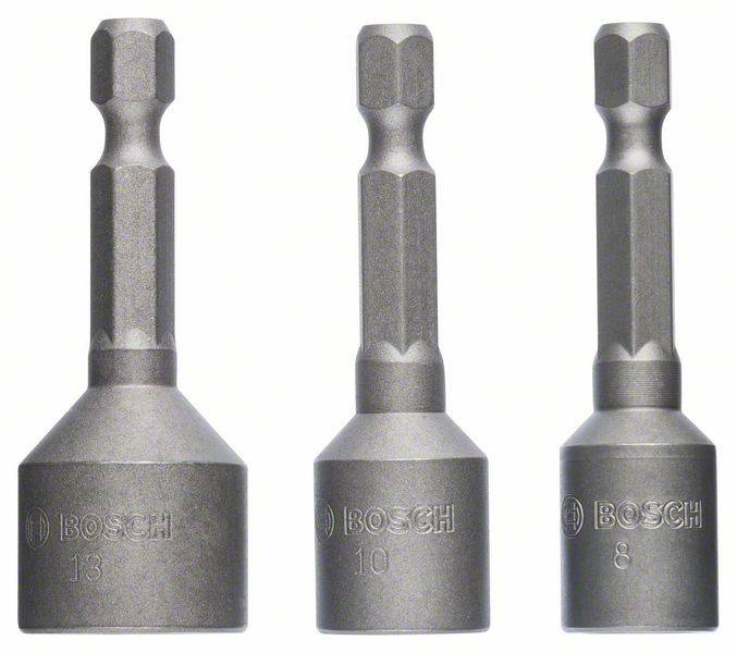 Bosch Accessories 2608551078 Nasadka 8 mm, 10 mm, 13 mm Końcówka wkrętaka Sześciokątny 50 mm 1 zest. - obrazek 1