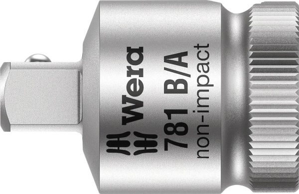 Wera 781 B/A 05042672001 Nasadka trzpieniowa 1/4 cal Końcówka wkrętaka 3/8″ (10 mm) 1 szt.