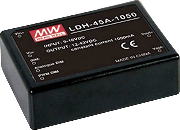 MEAN WELL LDH-45A-1050W Przetwornica DC/DC, do PCB 45.15 W Ilość wyjść: 1 x Opis 1 szt.