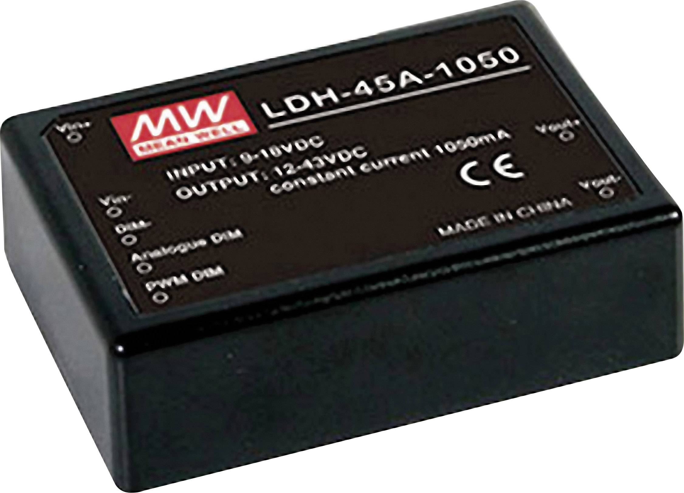 MEAN WELL LDH-45A-1050W Przetwornica DC/DC, do PCB 45.15 W Ilość wyjść: 1 x Opis 1 szt. - obrazek 1