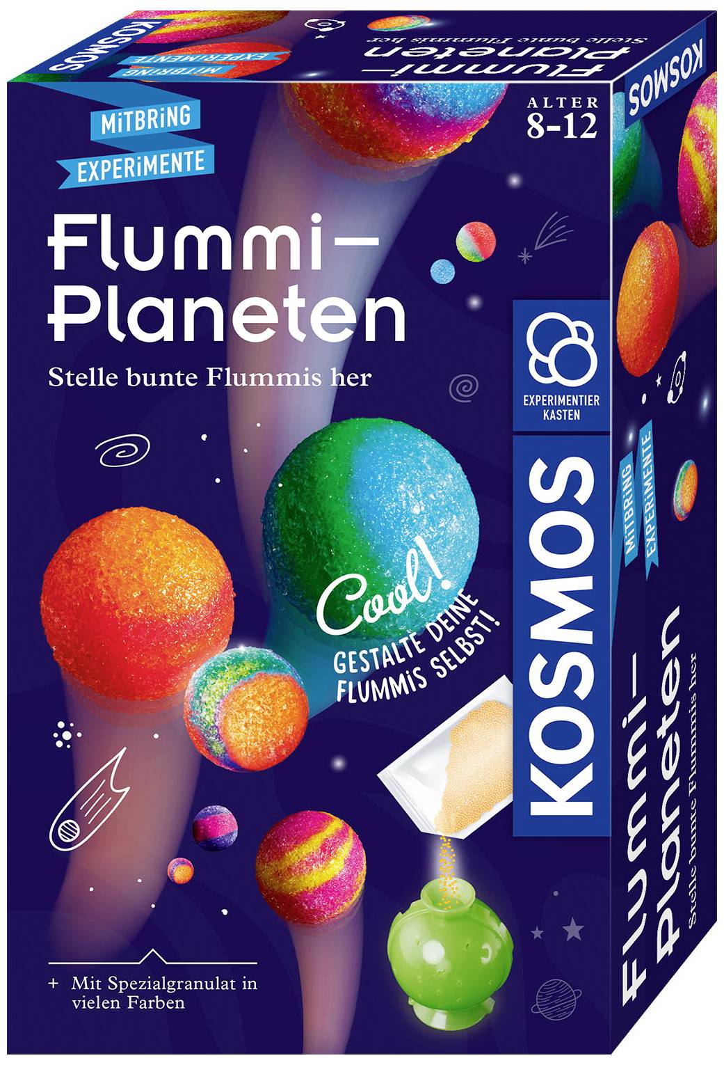 Kosmos 657765 Flummi-Planeten Eksperymenty, Majsterkowanie, Eksperymenty Zestaw eksperymentalny 8 - 12 lat - obrazek 1