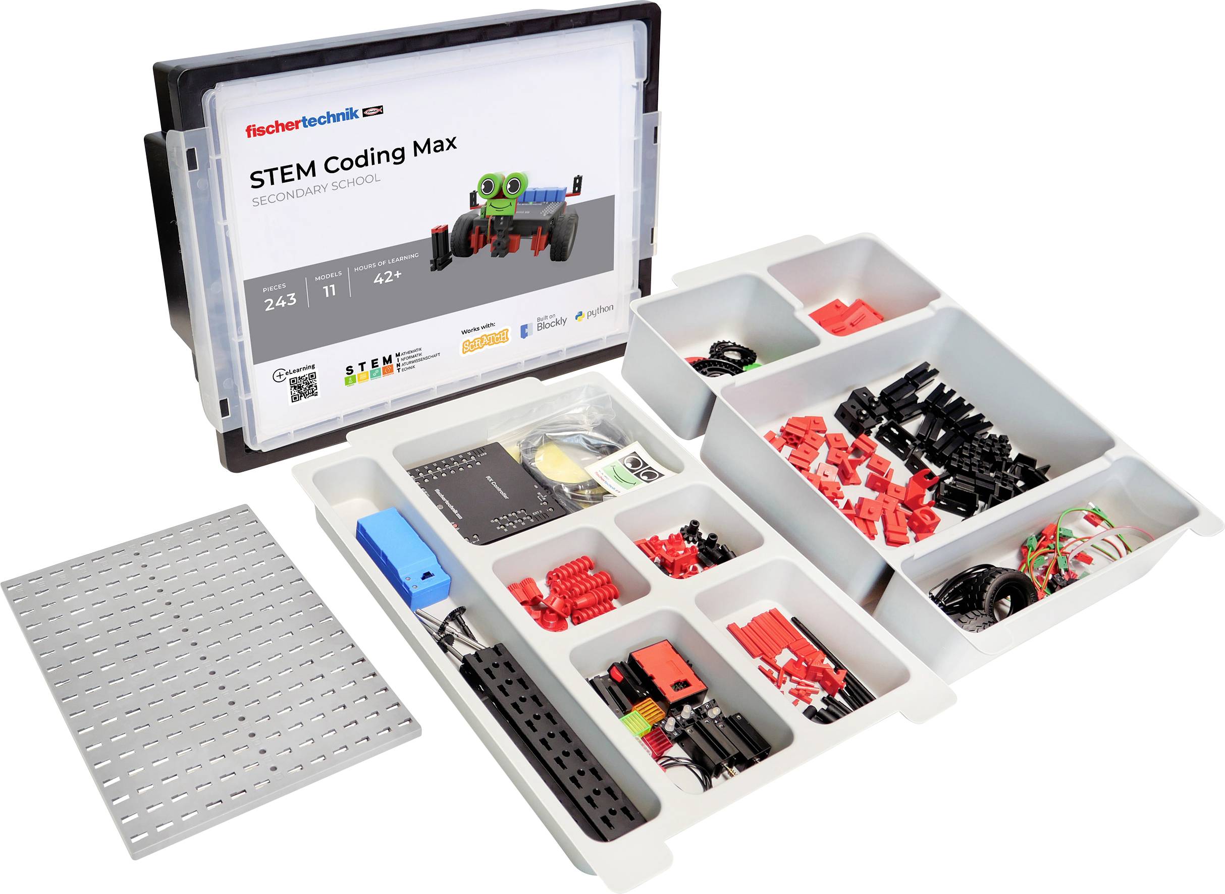 fischertechnik education 571906 STEM Coding Max Zestaw eksperymentalny - obrazek 1