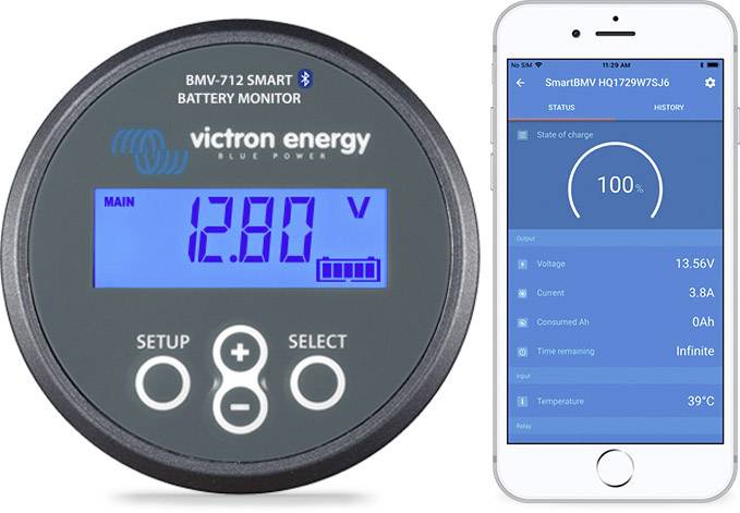 Victron Energy BMV-712 Smart BAM030712000R Moduł nadzorczy do baterii - obrazek 1