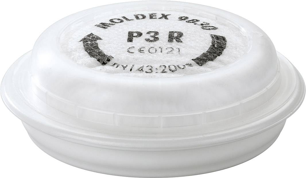 Moldex 903001 EasyLock Partikel Filtr cząstek Klasa filtra / stopień ochrony: P3 R 12 szt. - obrazek 1
