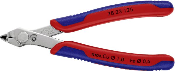 Szczypce do PCB Knipex Super-Knips 78 23 125, 125 mm, 54 HRC, dla elektroników i mechaników