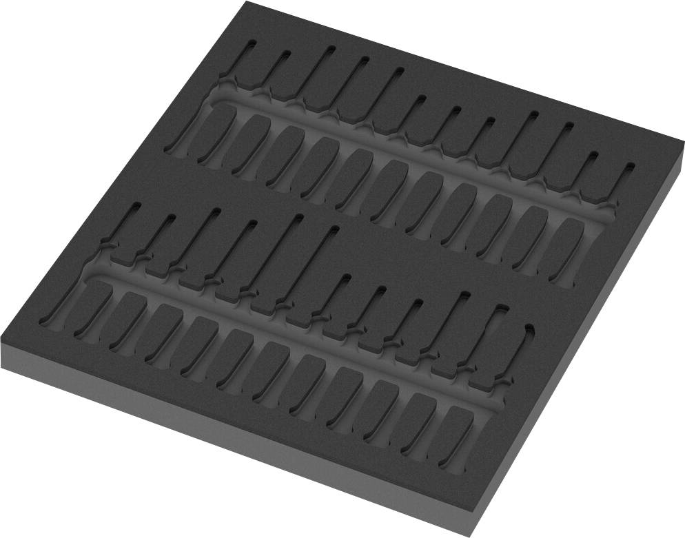 Wypełnienie piankowe Wera 9815 05137315001 Wymiary: (D x S x W) 392 x 344 x 30 mm - obrazek 1
