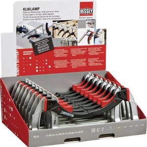 Bessey KLI-D Ścisk stolarski Maksymalna szerokość mocowania:250 mm Posuw:80 mm Bessey KLI-D Ścisk stolarski Maksymalna szerokość mocowania:250 mm Posuw:80 mm