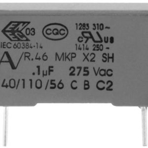 Kemet R46KR447000M1M 20 % 275 V Kondensator przeciwzakłóceniowy MKP 1 szt. Kemet R46KR447000M1M 20 % 275 V Kondensator przeciwzakłóceniowy MKP 1 szt.