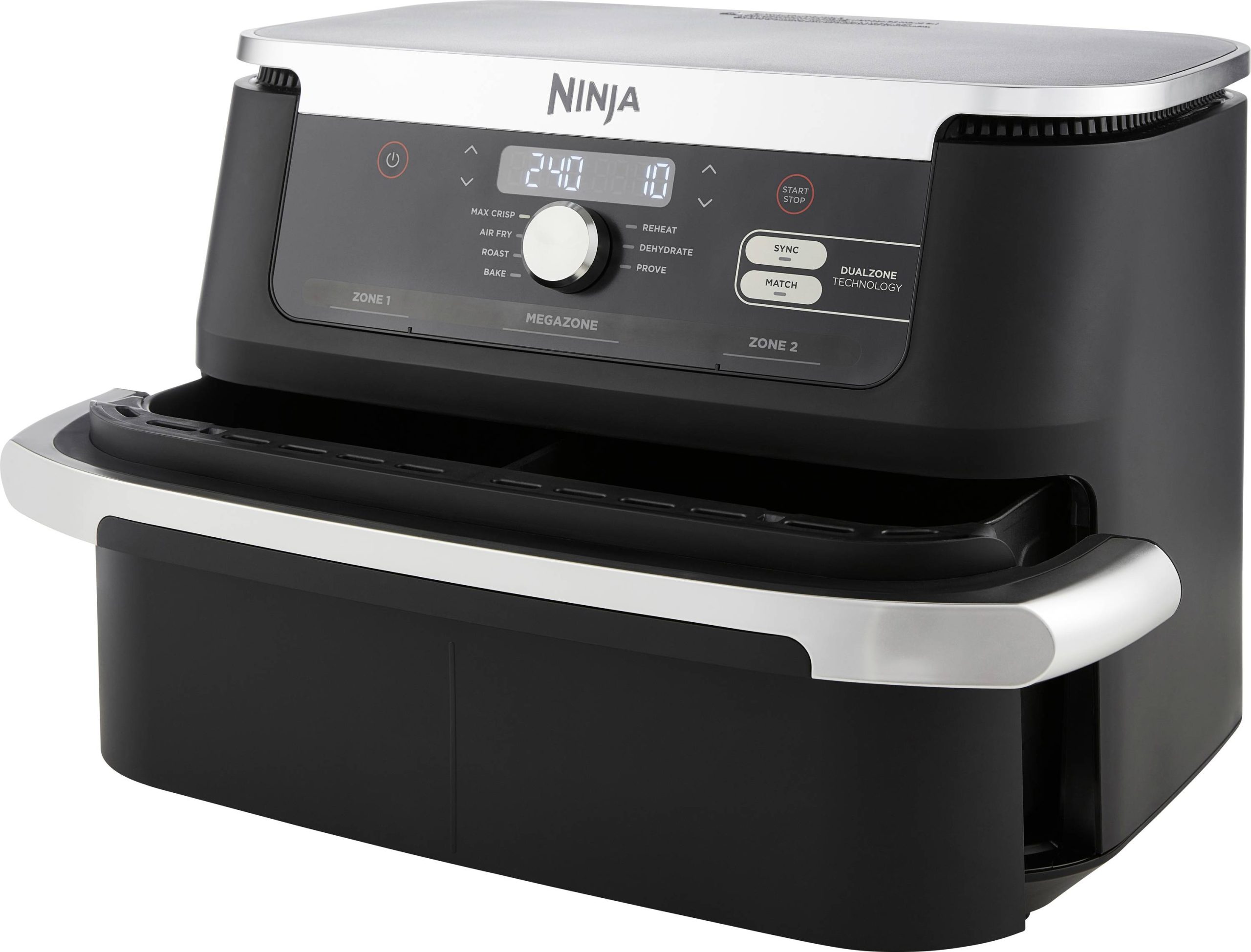 Ninja AF500EU Frytkownica 2470 W czarny, srebrny - obrazek 1